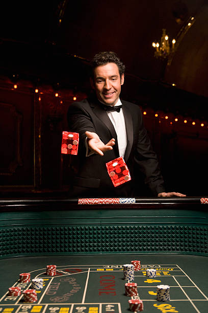 Live Domino QQ table with croupier and player seating at singkawangtoto